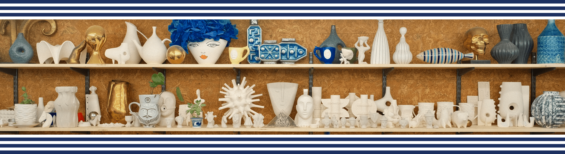 Unglazed and glazed pottery styles