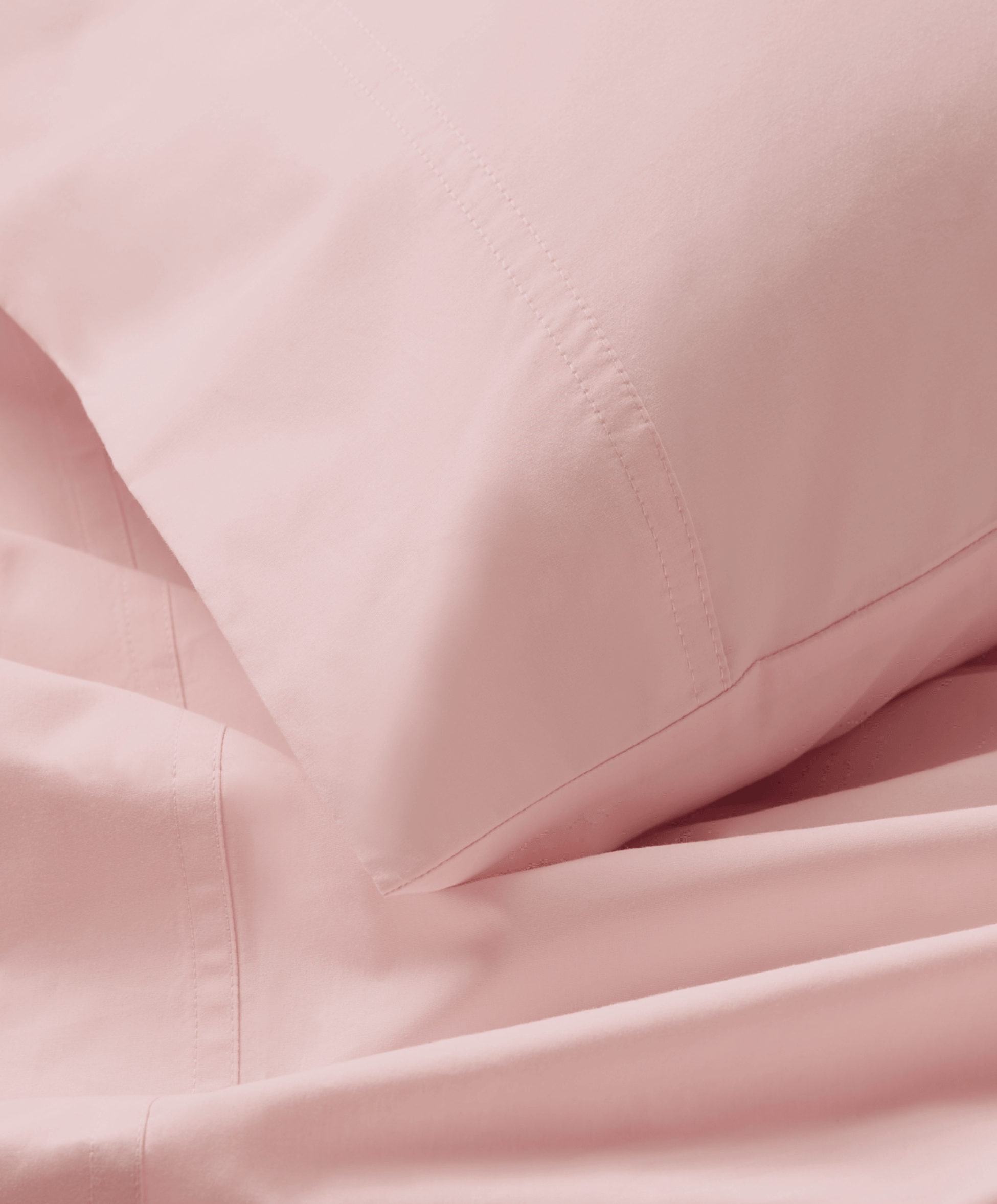 Percale Sheet Set Blush