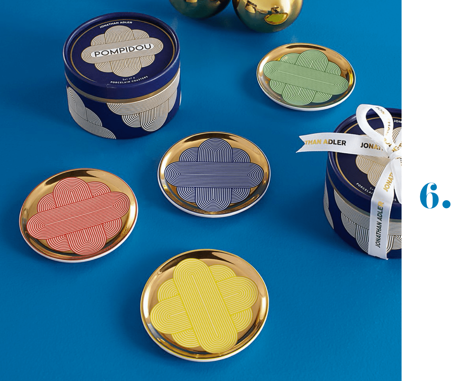 Jonathan Adler Pompidou Coasters